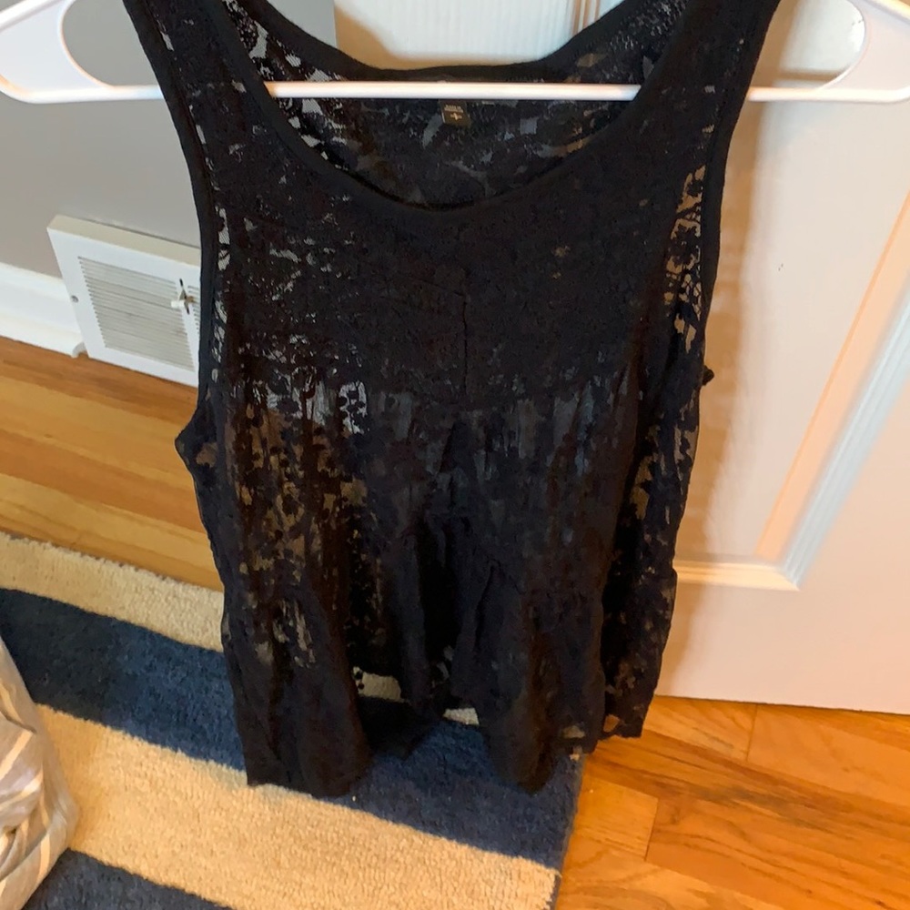 Express lace top